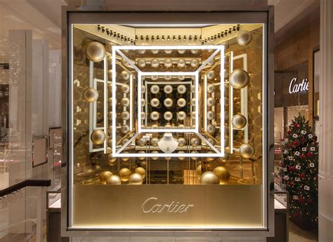 cartier's holiday windows